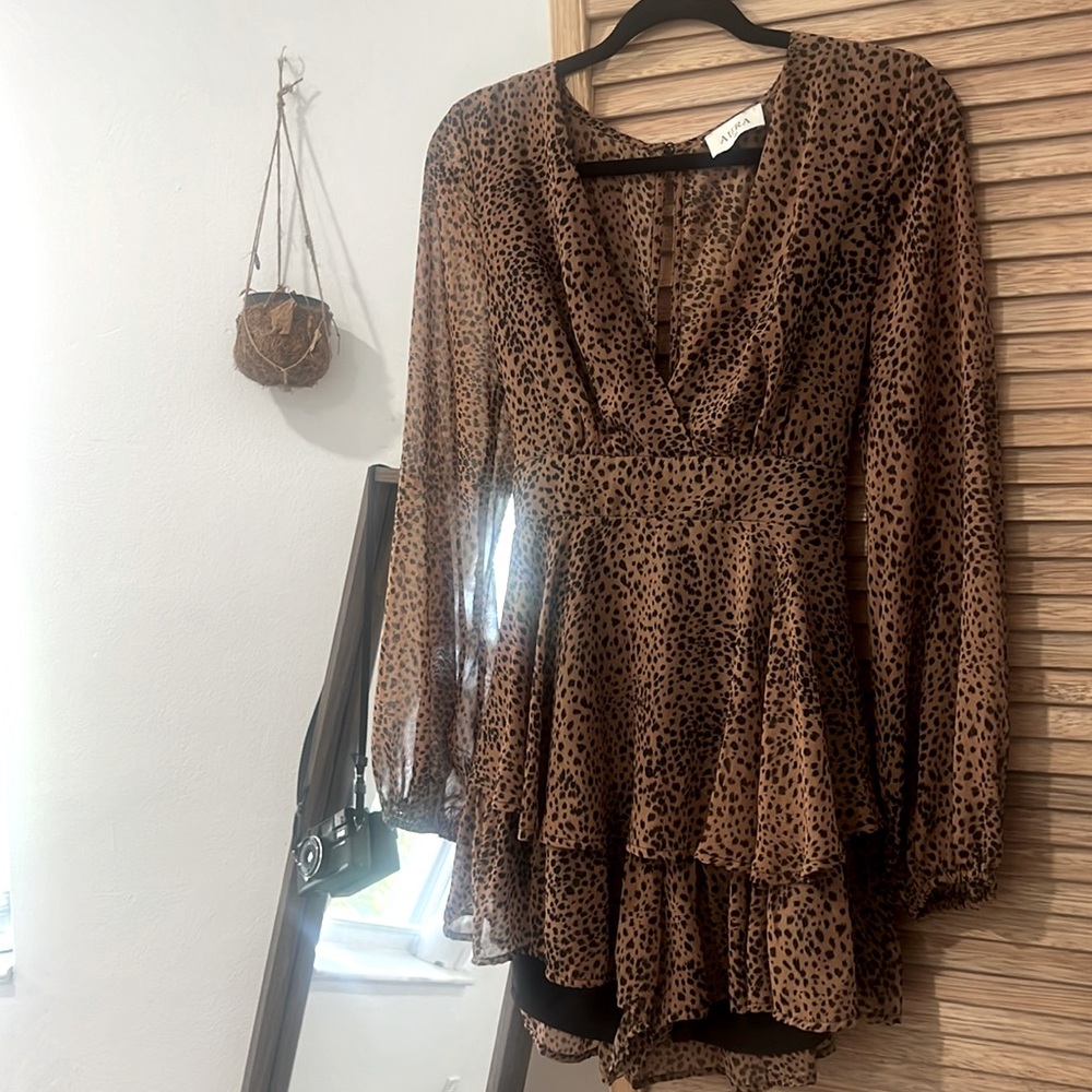 Panther print combi/short, perfect for brunch !